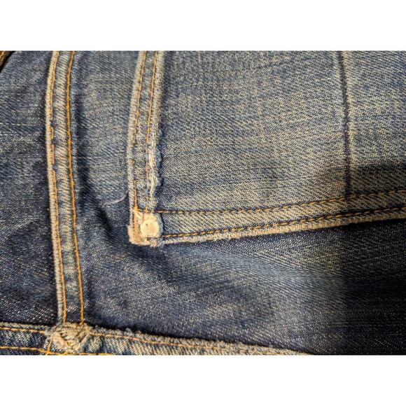 Noble Jeans Men's 32 Blue Selvedge Made in USA Button Fly - Picture 9 of 14